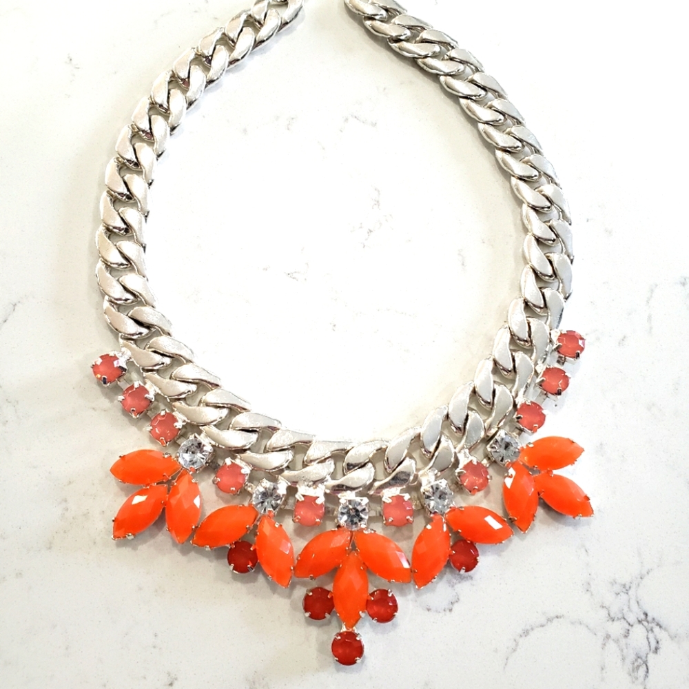 Chunky Silver-tone Necklace